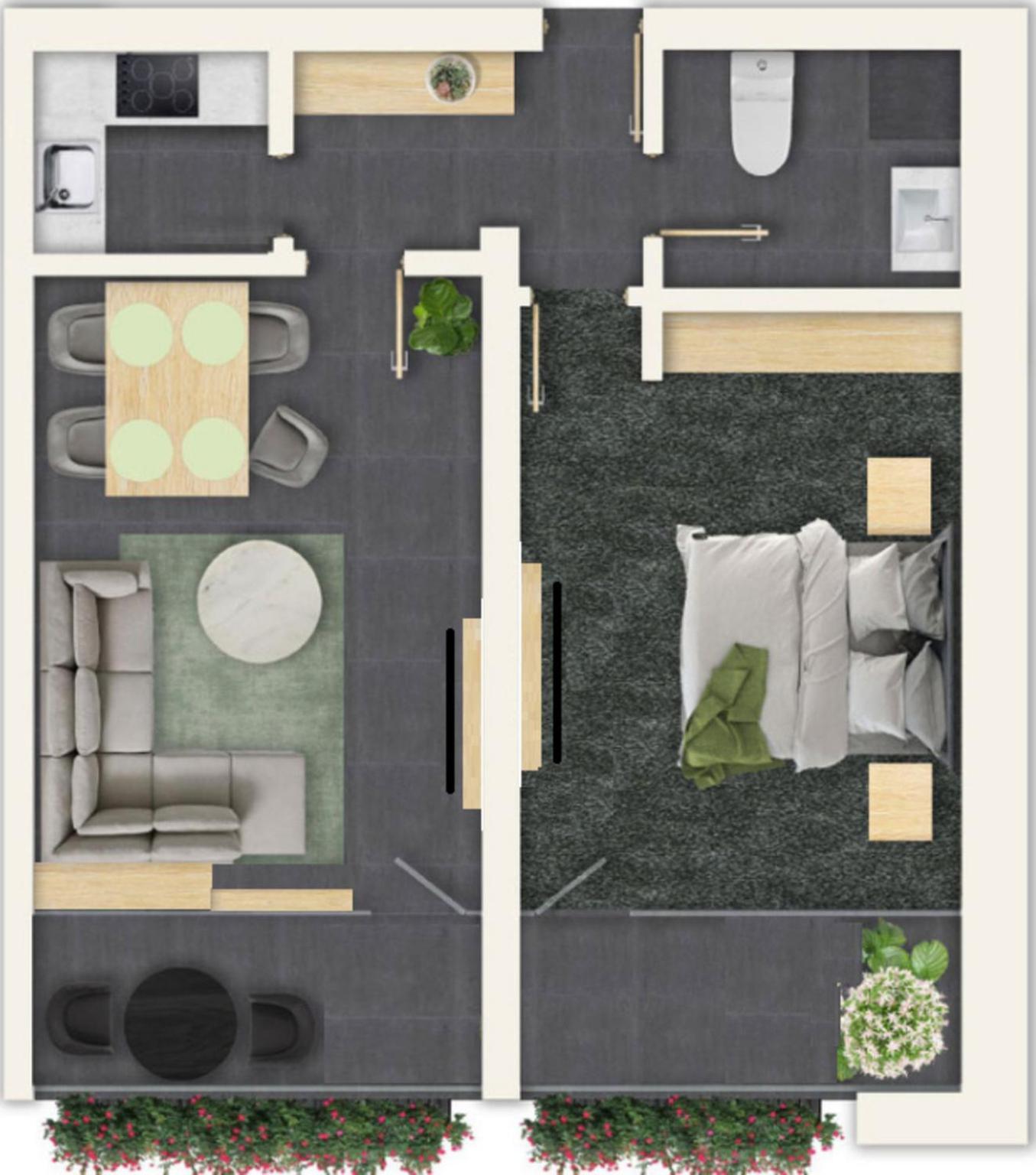 Wildgruen Panorama 11 Apartment Pfronten